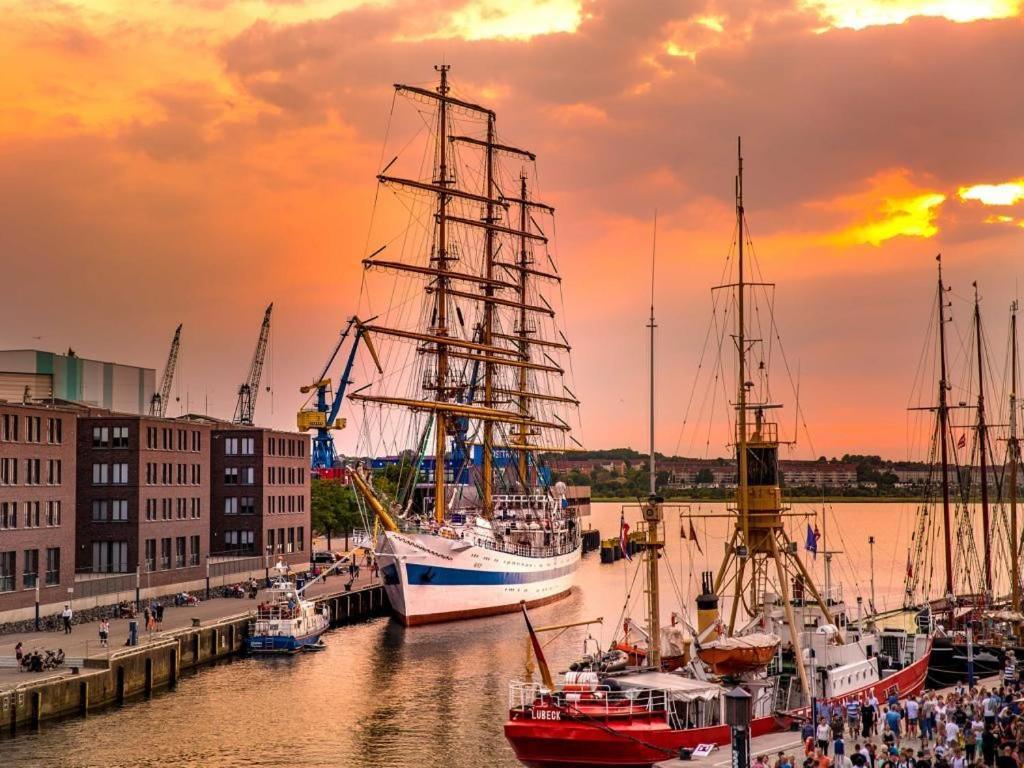 Ohlerich Speicher App_ 24 Висмар Экстерьер фото